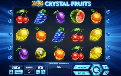 243 Crystal Fruits Reversed 888 Casino