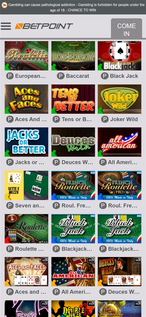 Betpoint casino download
