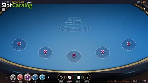 European Blackjack Mh Slot Grátis