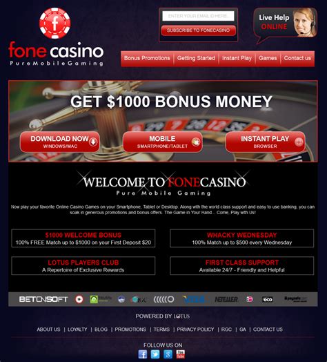 Fone casino download