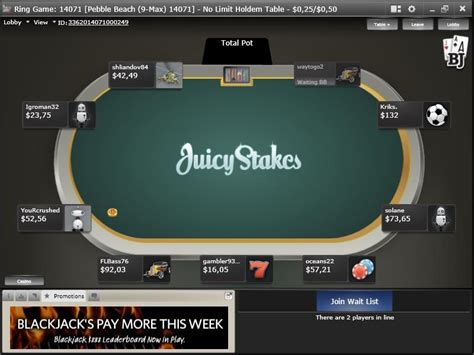 Juicy stakes poker código de bónus de depósito