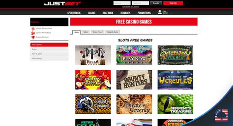 Justbet casino online