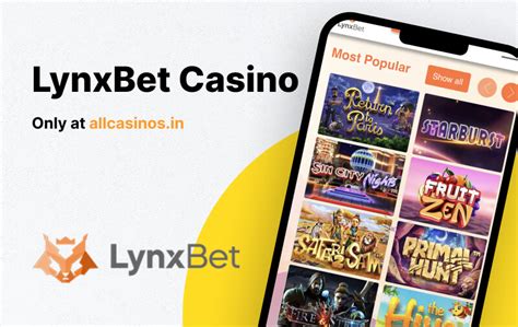 Lynxbet casino download
