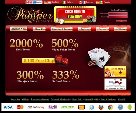 Pamper casino review
