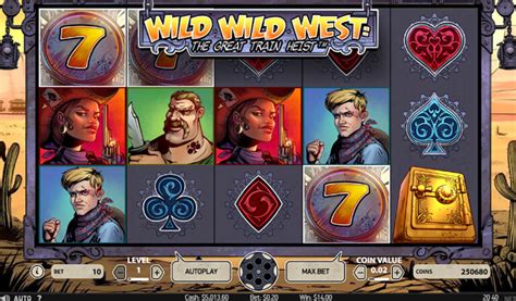 Play Wild Wild West The Great Train Heist slot