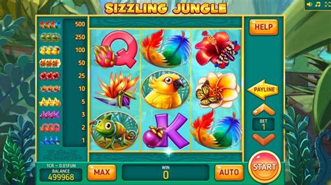 Sizzling Jungle Pull Tabs Slot Grátis