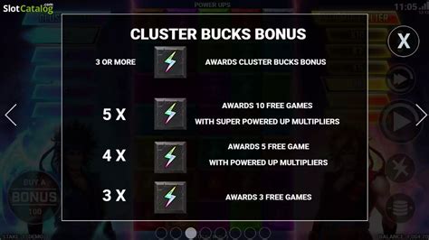 Slot Power Ups With Cluster Buck