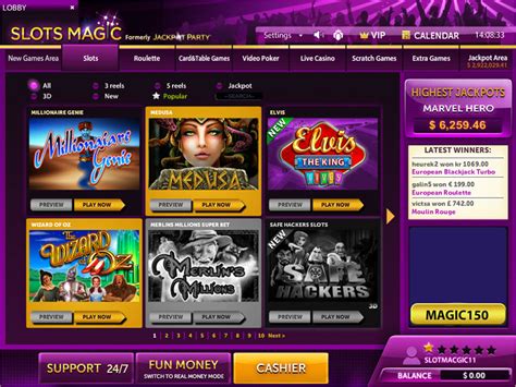 Slots magic casino Paraguay