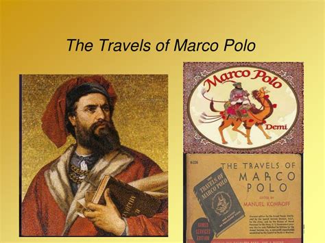 The Travels Of Marco Novibet