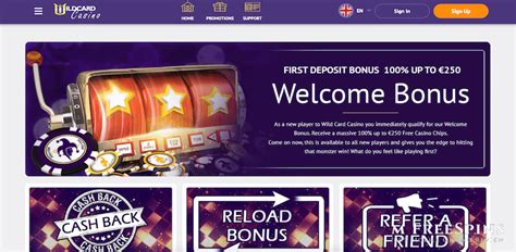 Wildcard casino bonus